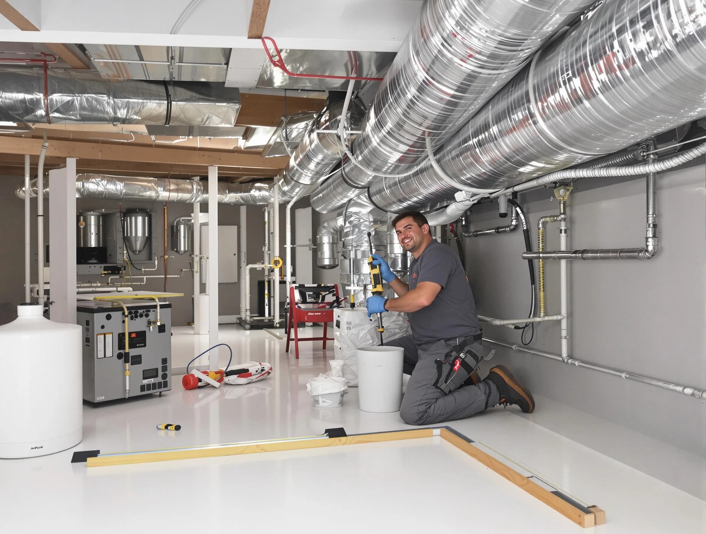 Professional duct sealing service by Short Pump Air Duct Cleaning in Short Pump