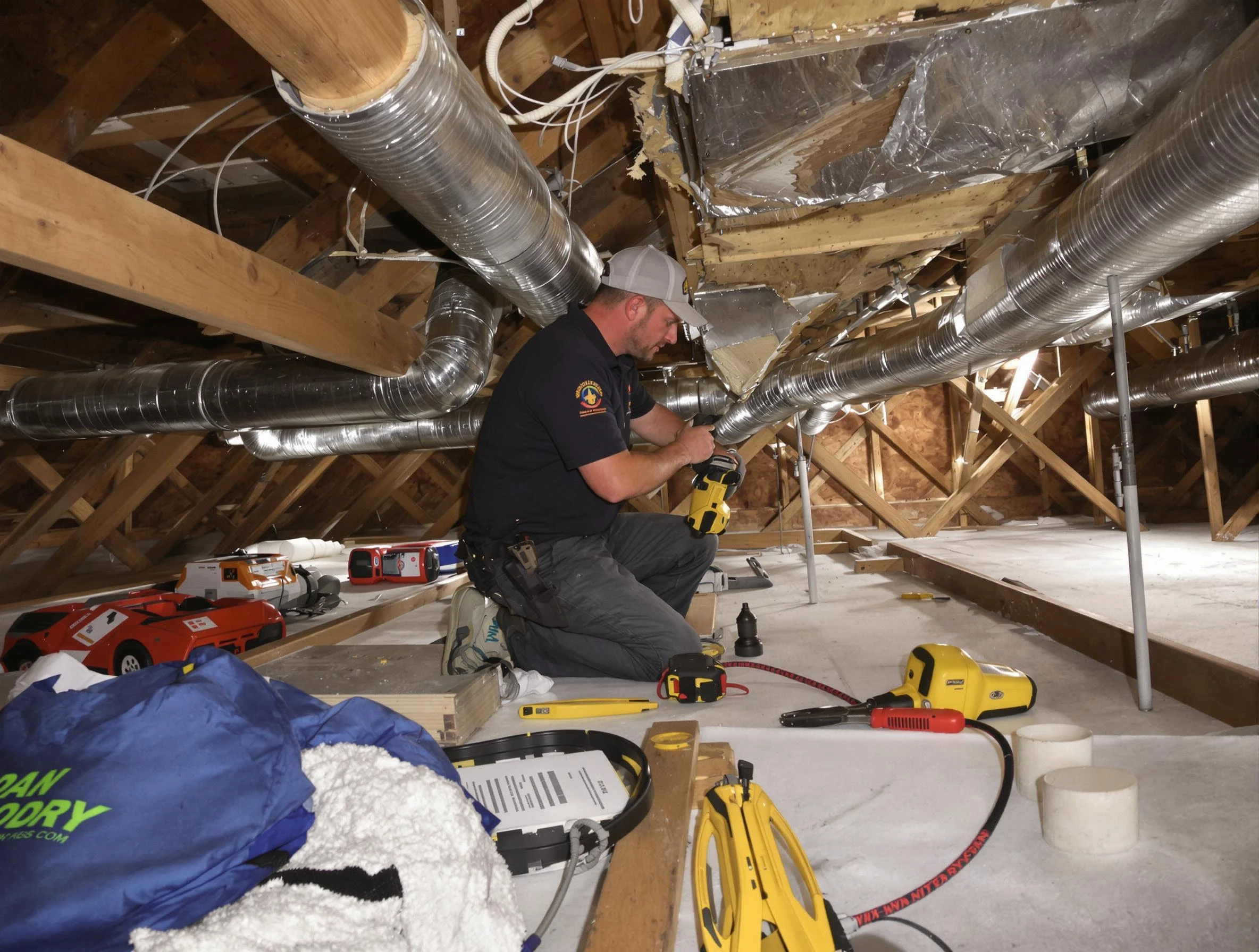 Professional air duct repair by Short Pump Air Duct Cleaning in Short Pump