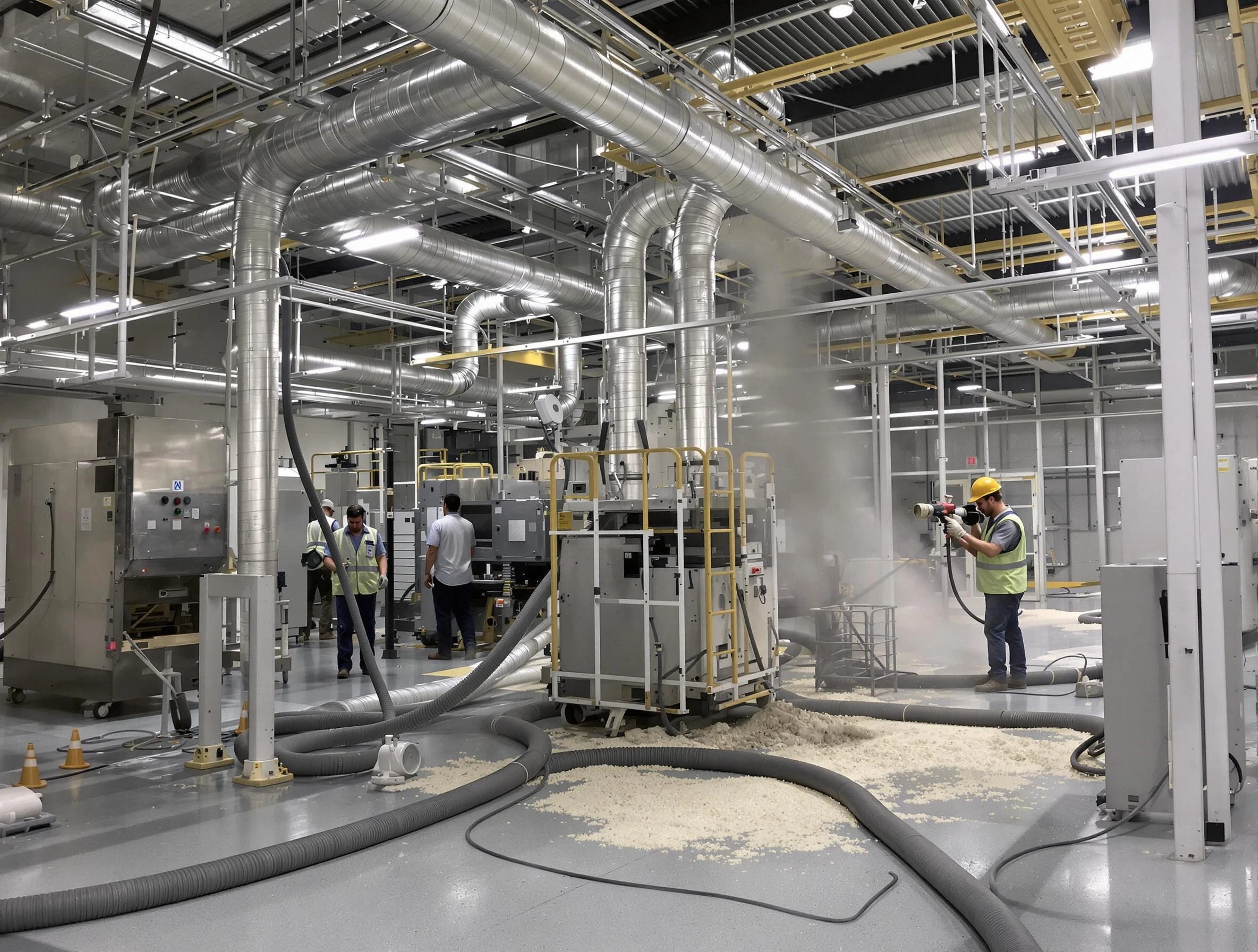 Heavy-duty industrial duct cleaning by Short Pump Air Duct Cleaning in Short Pump